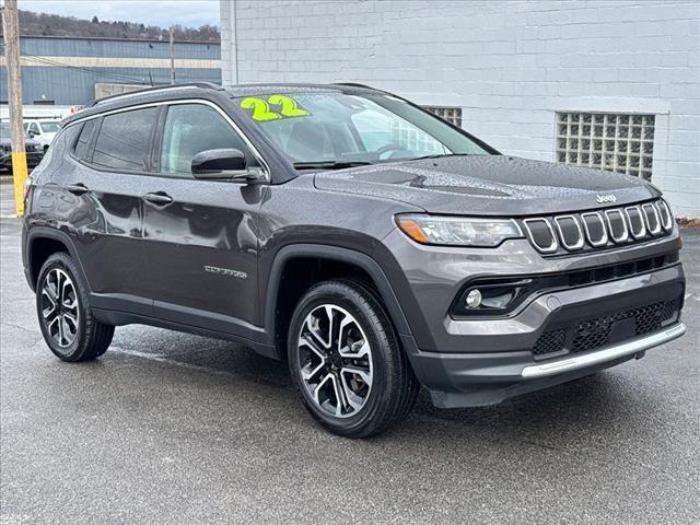 used 2022 Jeep Compass car, priced at $21,844