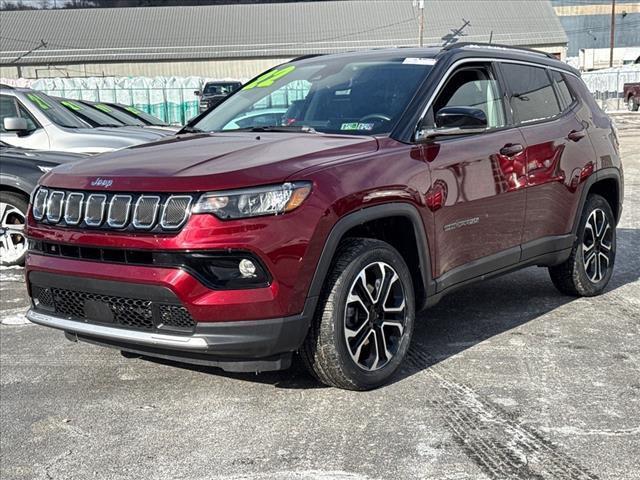 used 2022 Jeep Compass car, priced at $22,571