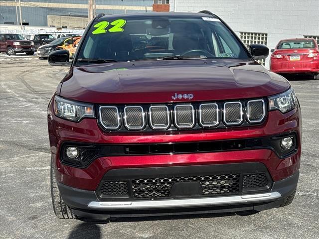 used 2022 Jeep Compass car, priced at $22,571