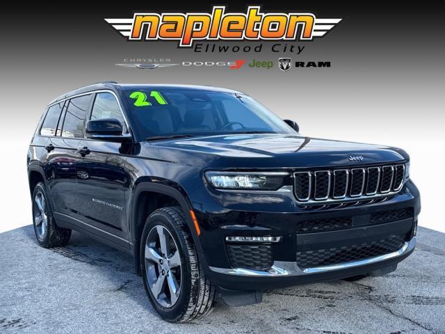 used 2021 Jeep Grand Cherokee L car, priced at $28,903