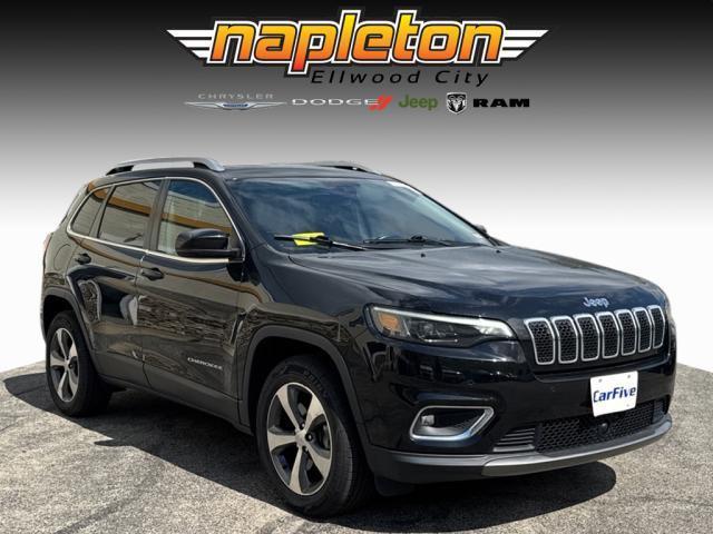 used 2021 Jeep Cherokee car, priced at $22,450