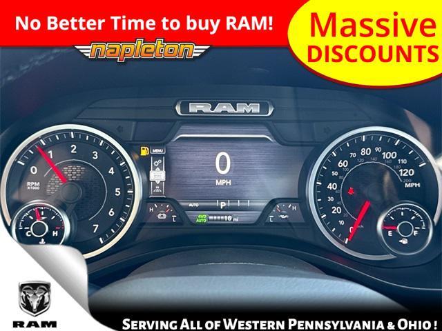 new 2025 Ram 1500 car, priced at $53,628
