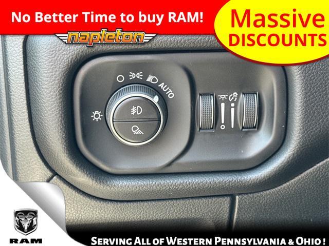 new 2025 Ram 1500 car, priced at $53,628