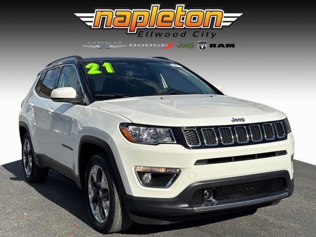 used 2021 Jeep Compass car, priced at $19,981