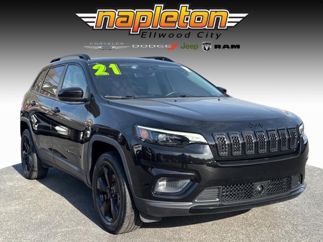 used 2021 Jeep Cherokee car, priced at $21,514