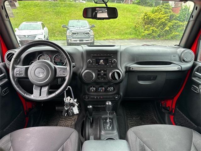 used 2017 Jeep Wrangler Unlimited car, priced at $21,998