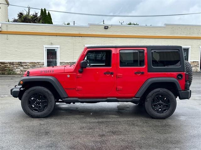 used 2017 Jeep Wrangler Unlimited car, priced at $21,998