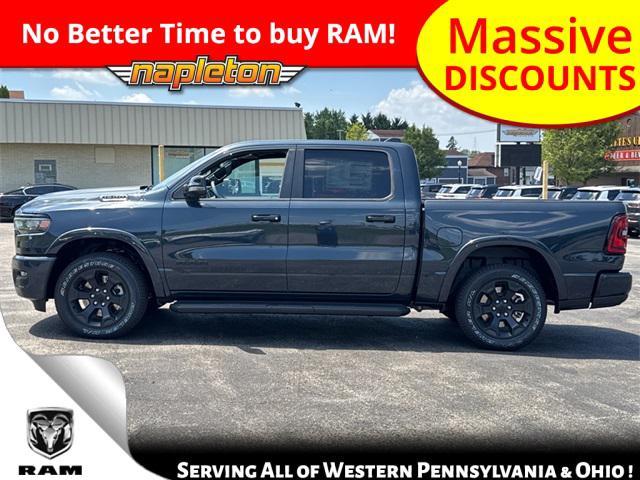 new 2025 Ram 1500 car, priced at $53,256