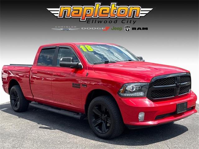 used 2018 Ram 1500 car, priced at $26,994