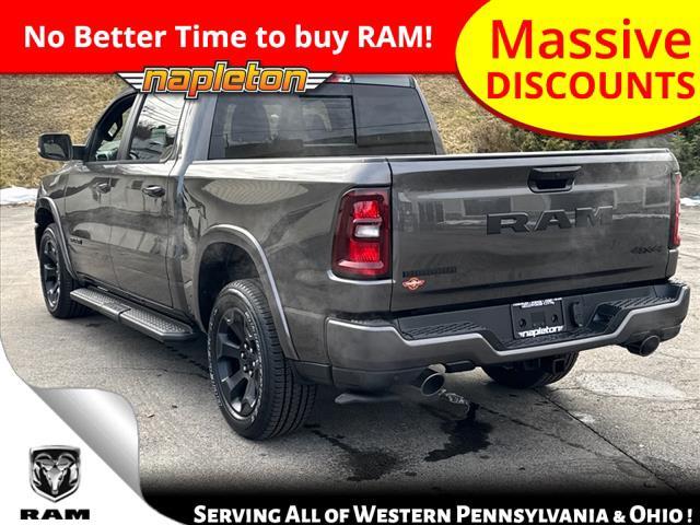 new 2025 Ram 1500 car, priced at $55,324