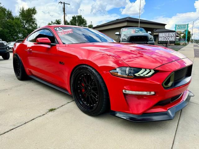 used 2021 Ford Mustang car, priced at $38,900