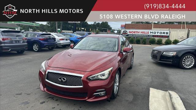 used 2015 INFINITI Q50 car, priced at $17,999