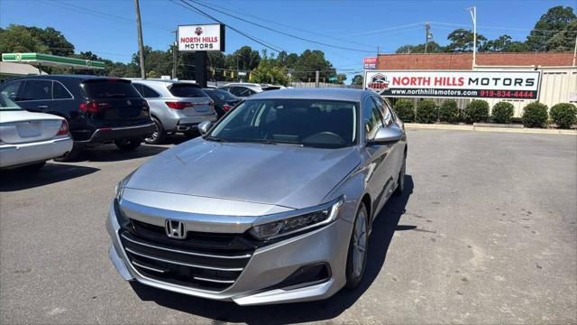 used 2021 Honda Accord car, priced at $15,999