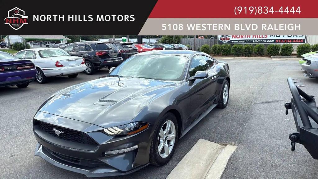 used 2018 Ford Mustang car, priced at $14,999