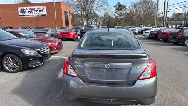 used 2018 Nissan Versa car, priced at $7,999