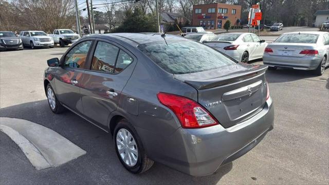 used 2018 Nissan Versa car, priced at $7,999