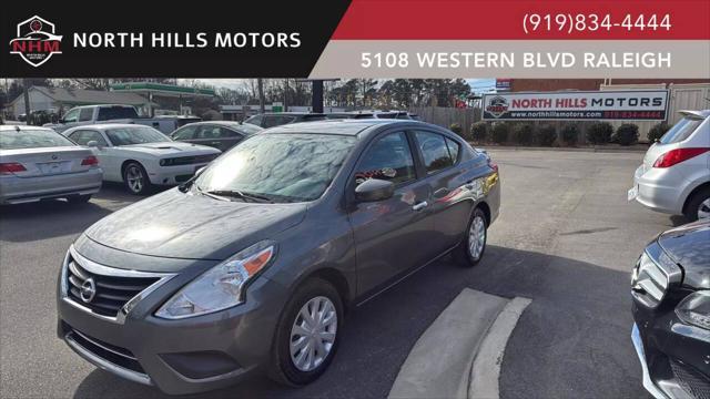 used 2018 Nissan Versa car, priced at $7,999