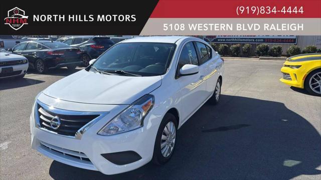 used 2019 Nissan Versa car, priced at $7,999