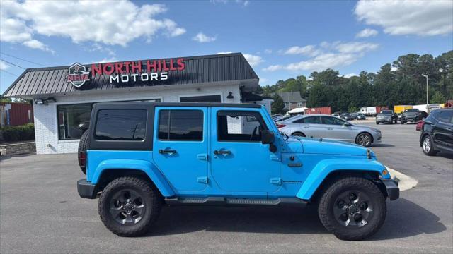 used 2017 Jeep Wrangler Unlimited car, priced at $17,999