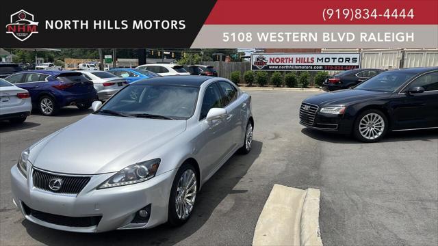 used 2012 Lexus IS 250 car, priced at $12,999