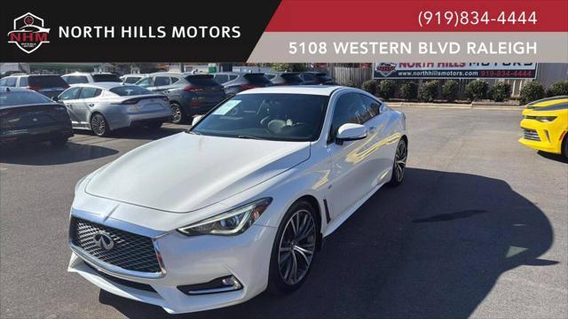 used 2018 INFINITI Q60 car, priced at $16,487