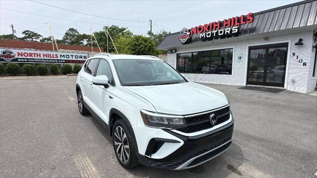used 2022 Volkswagen Taos car, priced at $17,999