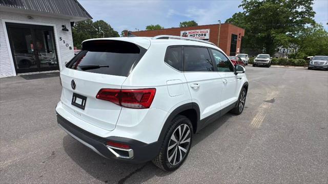 used 2022 Volkswagen Taos car, priced at $17,999