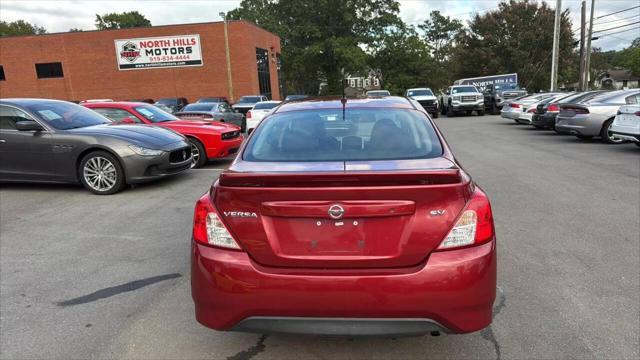 used 2017 Nissan Versa car, priced at $8,999