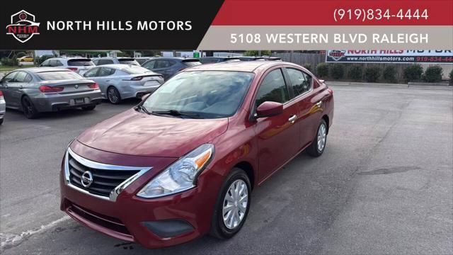 used 2017 Nissan Versa car, priced at $8,999