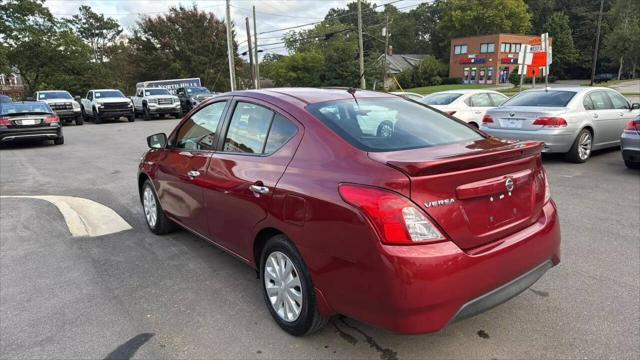 used 2017 Nissan Versa car, priced at $8,999