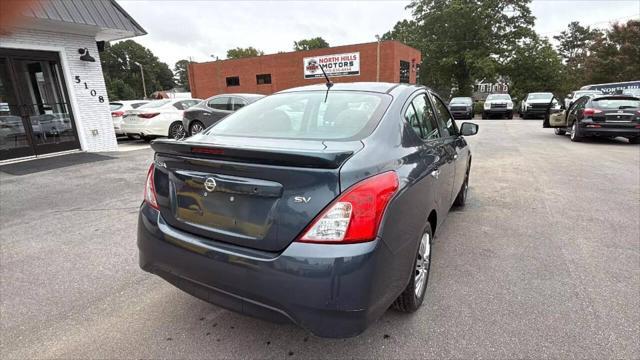 used 2017 Nissan Versa car, priced at $8,999