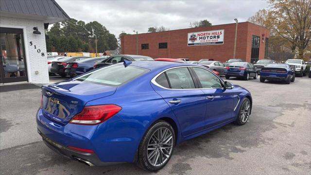 used 2019 Genesis G70 car, priced at $18,999