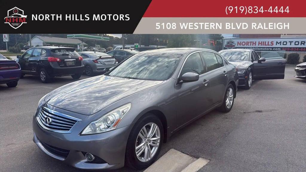 used 2013 INFINITI G37x car, priced at $8,999