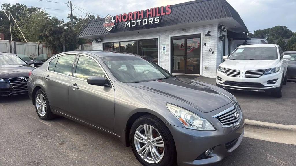 used 2013 INFINITI G37x car, priced at $8,999