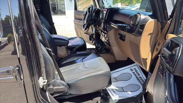 used 2014 Jeep Wrangler Unlimited car, priced at $23,999