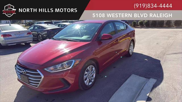 used 2017 Hyundai Elantra car, priced at $11,987