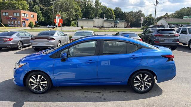 used 2021 Nissan Versa car, priced at $14,999