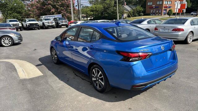 used 2021 Nissan Versa car, priced at $14,999