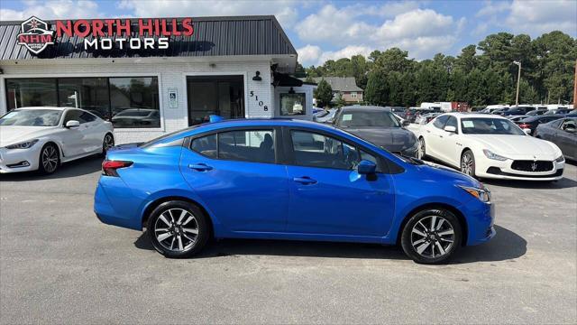 used 2021 Nissan Versa car, priced at $14,999