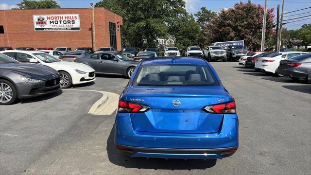 used 2021 Nissan Versa car, priced at $14,999