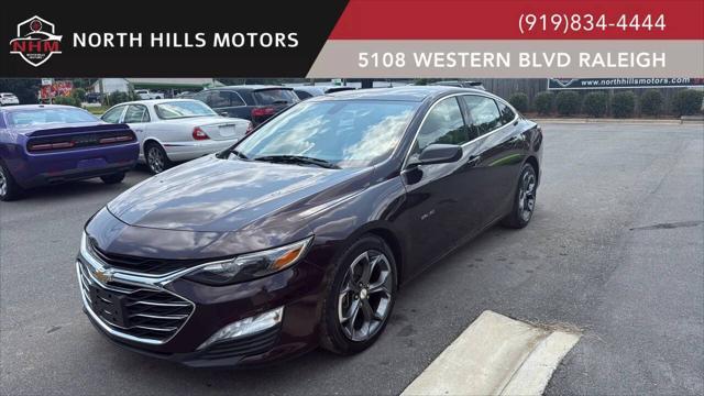used 2021 Chevrolet Malibu car, priced at $14,999