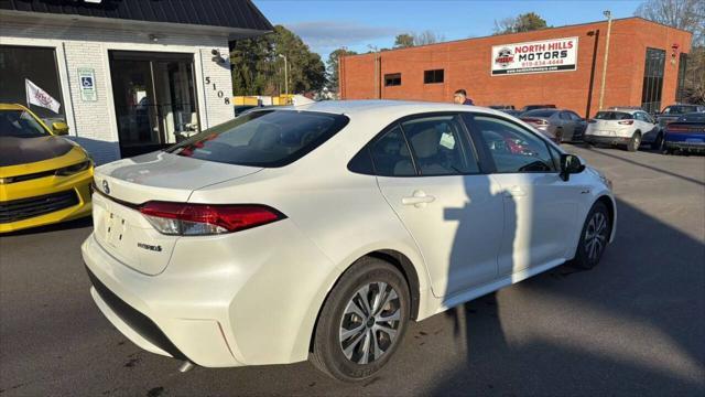 used 2021 Toyota Corolla Hybrid car, priced at $20,197