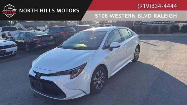 used 2021 Toyota Corolla Hybrid car, priced at $20,197