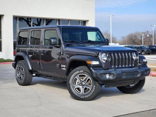 used 2021 Jeep Wrangler Unlimited car, priced at $27,991