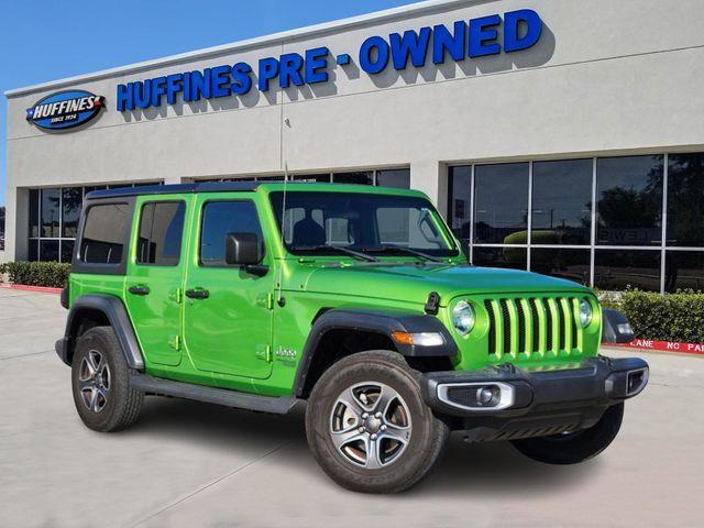 used 2019 Jeep Wrangler Unlimited car, priced at $26,336