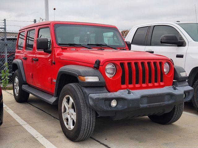 used 2021 Jeep Wrangler Unlimited car, priced at $30,185