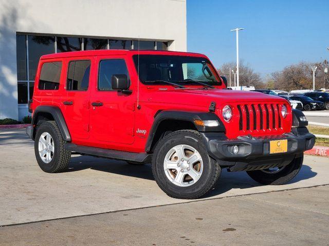 used 2021 Jeep Wrangler Unlimited car, priced at $30,185