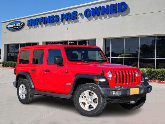 used 2021 Jeep Wrangler Unlimited car, priced at $30,185