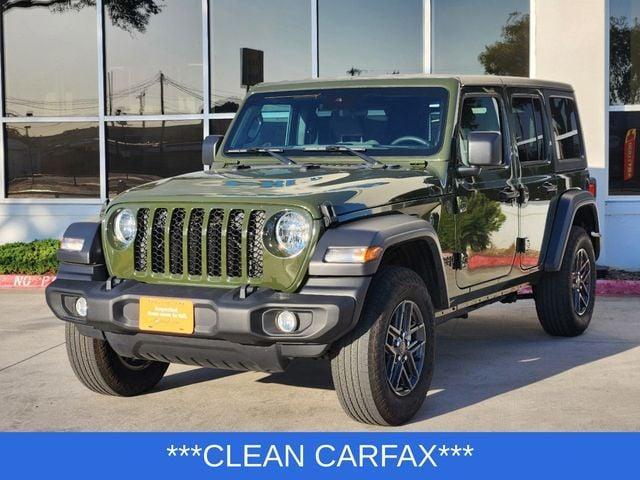 used 2024 Jeep Wrangler car, priced at $34,844