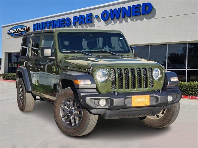 used 2024 Jeep Wrangler car, priced at $38,022